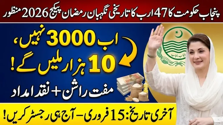 Punjab Government Approves Rs 47 Billion Negahban Ramzan Package 2026
