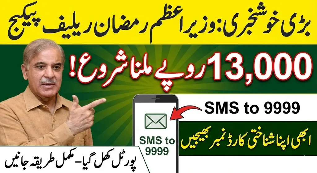 PMRRP NITB Gov PK Portal Opened: How to Get Rs. 13,000 Under the Prime Minister Ramadan Relief Package (Complete Guide)