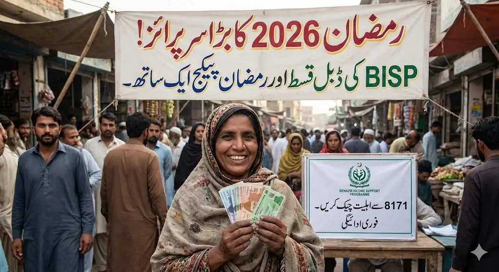 Ramzan 2026 Double Installment Surprise: BISP Beneficiaries to Receive Quarterly Payment Plus PM Relief Together