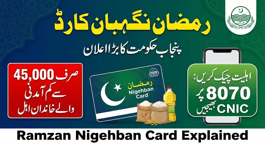 Ramzan Nigehban CardExplained: Who Qualifies and How Families Can Enroll